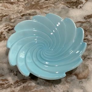 Vintage spiral candy dish. 1962